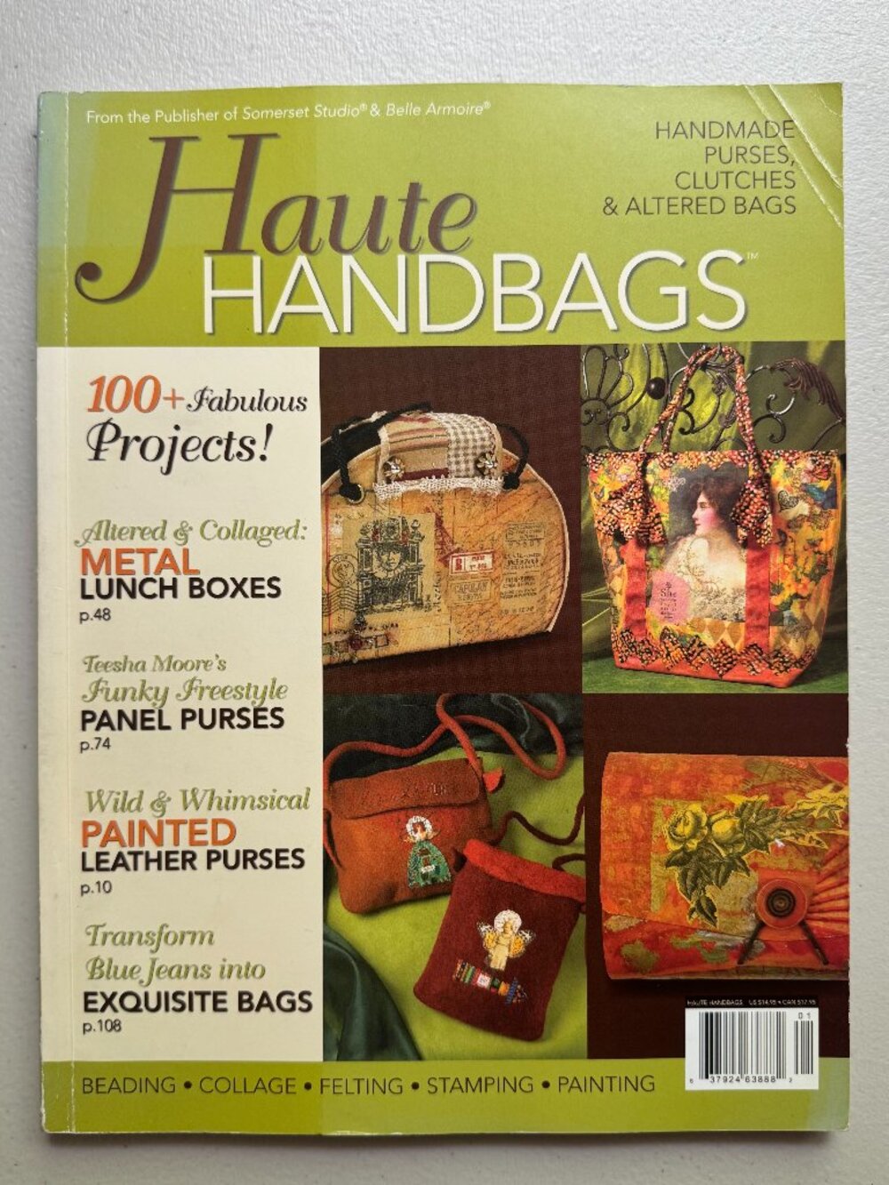 Haute Handbags (magazine) by the publisher of Somerset Studio 2006